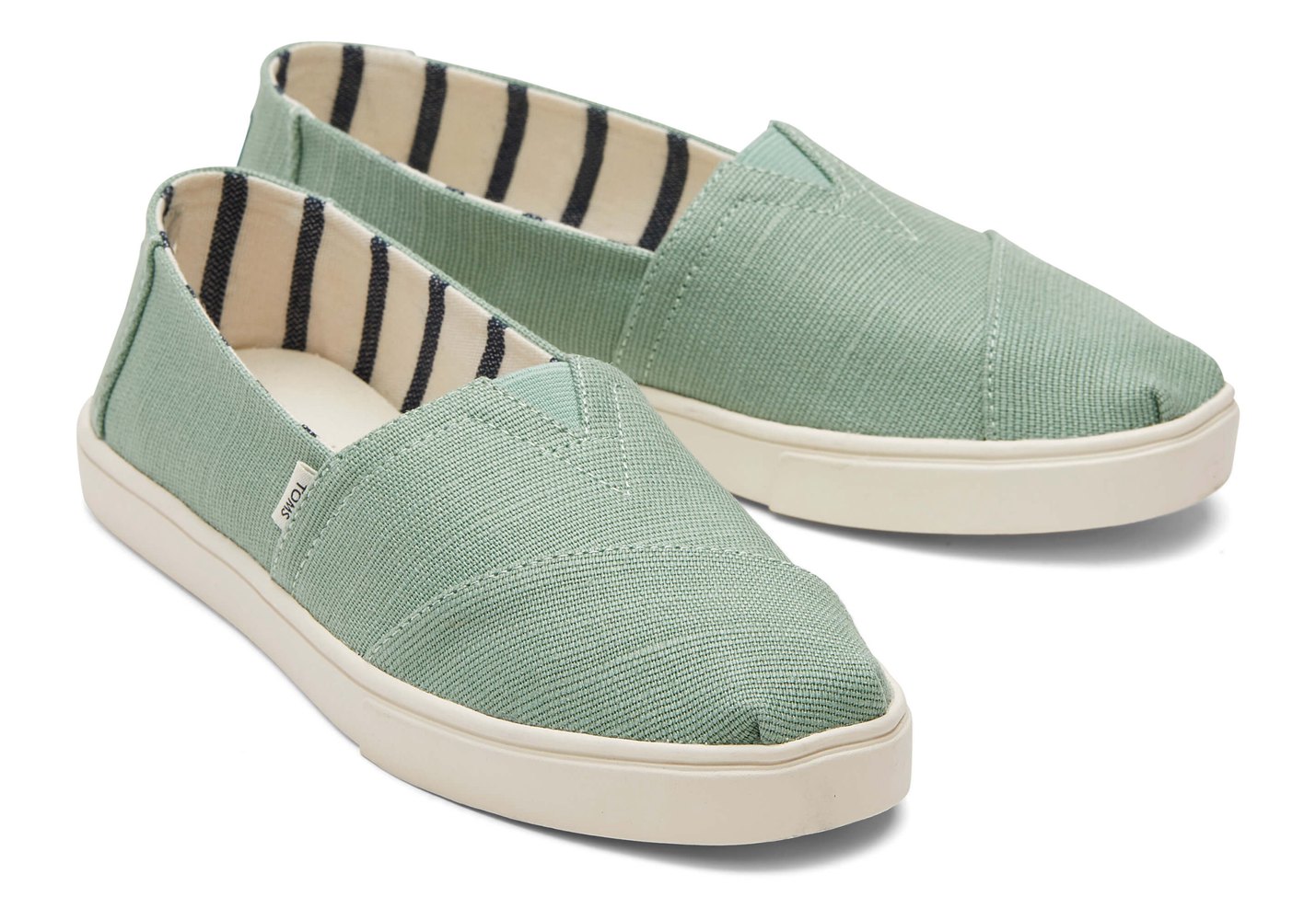 Toms Alpargata Cupsole Slip On Espadrille Mint - Womens - 21409-EJVM